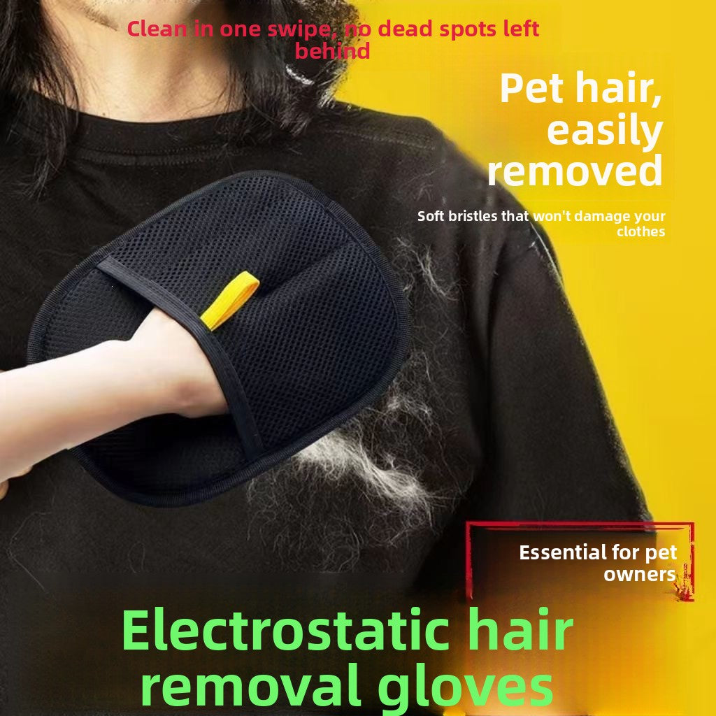 Pet Electrostatic Hair Removal Glove
