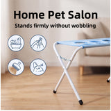 Pet grooming hammock dog bath bracket