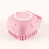 Silicone Pet Bath Brush Massage Cleaning Tool