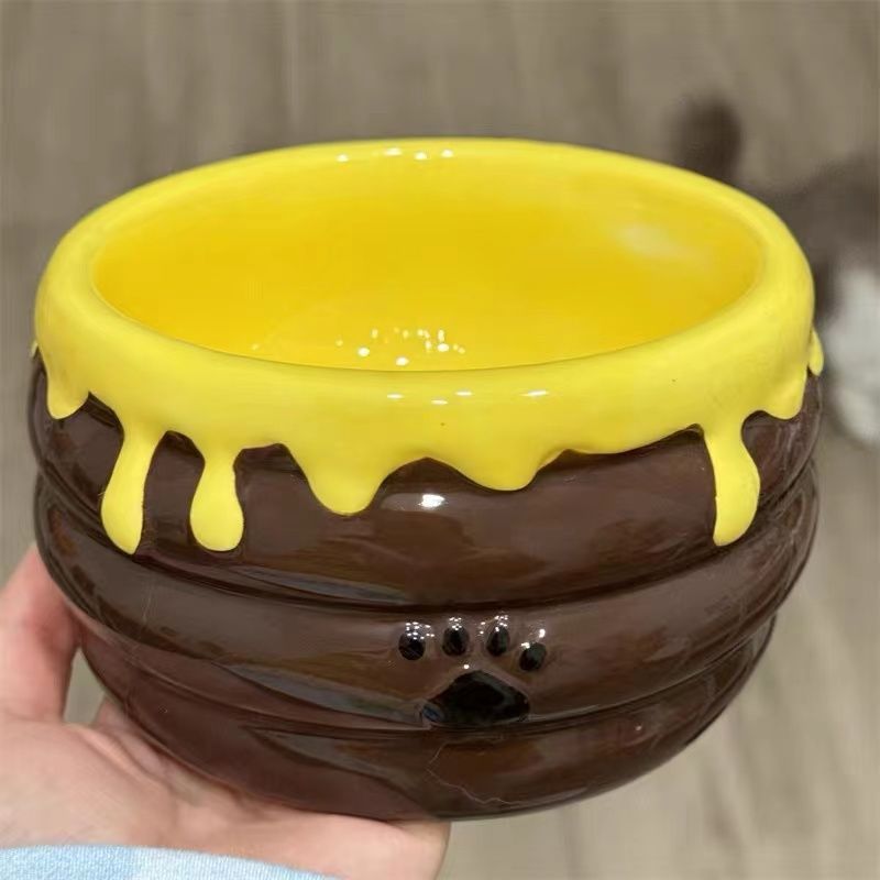 Ceramic Anti-Spill Pet Bowl
