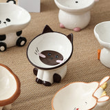 Ceramic Anti-Spill Pet Bowl